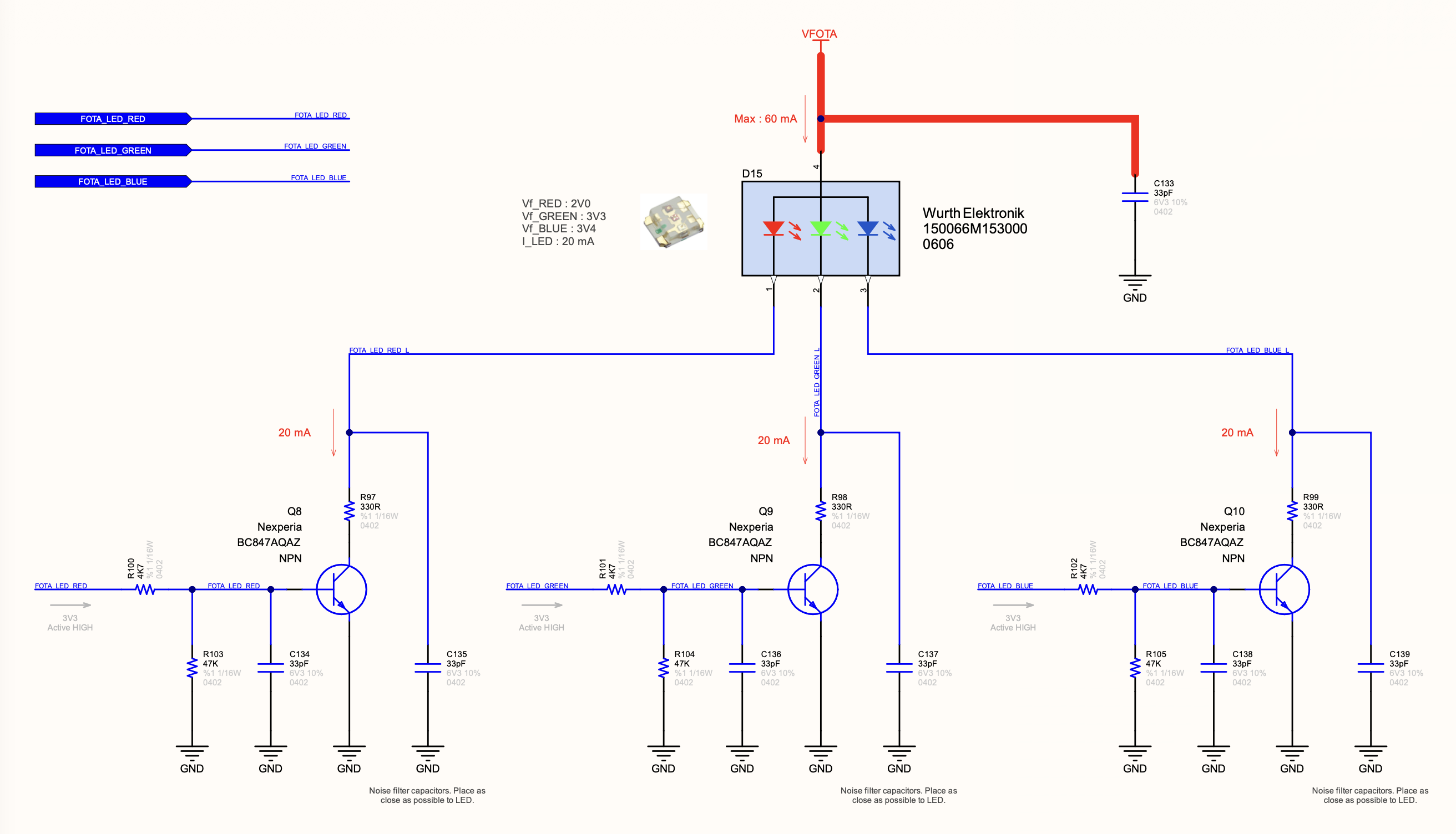 B107AA R6 FOTA LED (RGB)